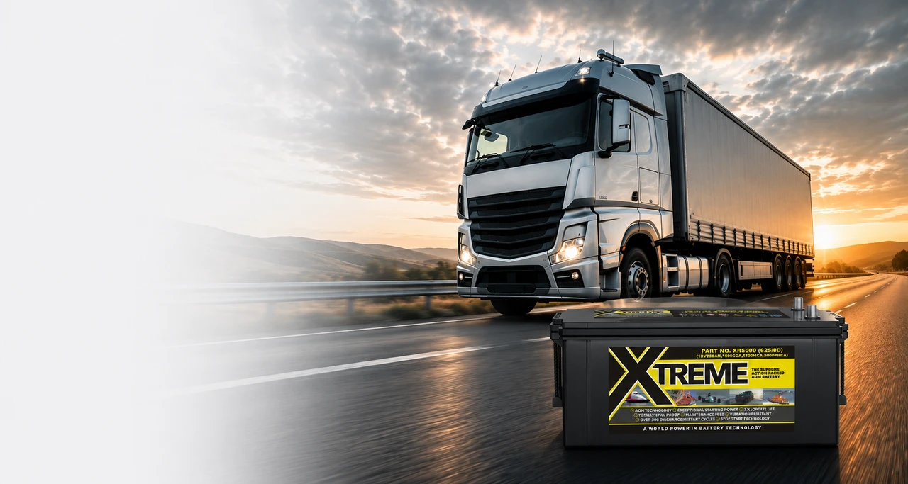 Commercial and heavy duty vehicle batteries