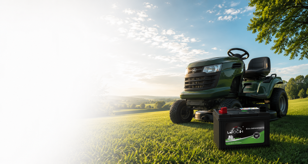 Lawnmower and agricultural batteries for ride-on mowers and garden tractors