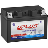 UPLUS YT12A-BS 12V 10Ah Maintenance Free SLA AGM Motorcycle Battery - Compatible with CB4L-B, YB4LB, ATVs, Personal Watercraft, Snowmobiles
