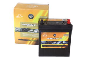 A Leoch P7L-054/056 Car Battery. A Leoch P7L-054/056 Car Battery.