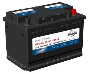 The Leoch EFB-L3  12V, 70Ah EFB start-stop automotive battery The Leoch EFB-L3  12V, 70Ah EFB start-stop automotive battery