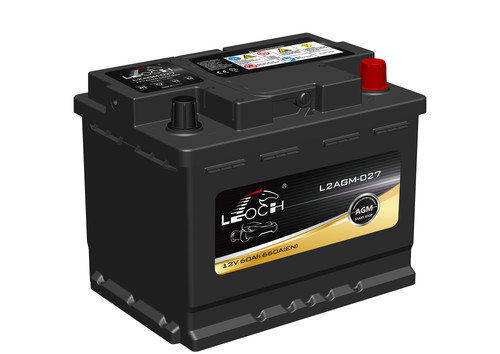 Premium Leoch L2AGM-027 Automotive Battery.