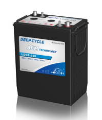 Leoch LDC6-350 6V 350Ah AGM-Gel hybrid battery for solar systems