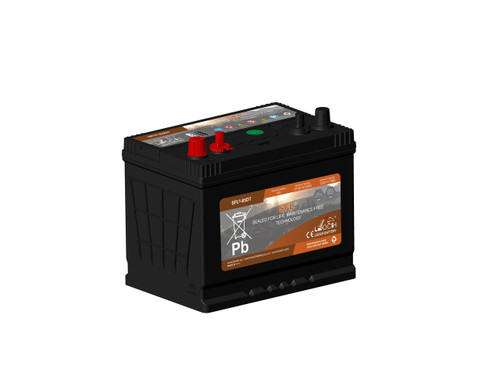 Leoch SFL-85DT 85Ah battery in caravan setup