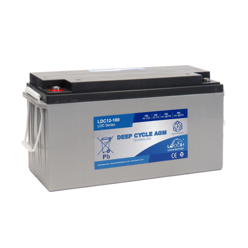 LDC12-180 AGM-Gel battery in solar installation