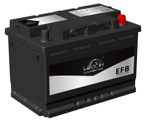 Leoch 096EFB L3HEFB-096 12V 70Ah 700A Enhanced Flooded Start-Stop Car Battery, L3 278 × 175 × 190mm