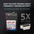 UPLUS LP6-5.0 6V 5.0Ah AGM Battery - Sealed Lead Acid, Maintenance-Free, for Deer Feeder, Power Wheels, Hunting Cameras, and More