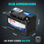 096 EFB Car Battery 12V 70Ah, UPLUS Enhanced Lead Formula, 700A CCA, Maintenance-Free, Long-Lasting