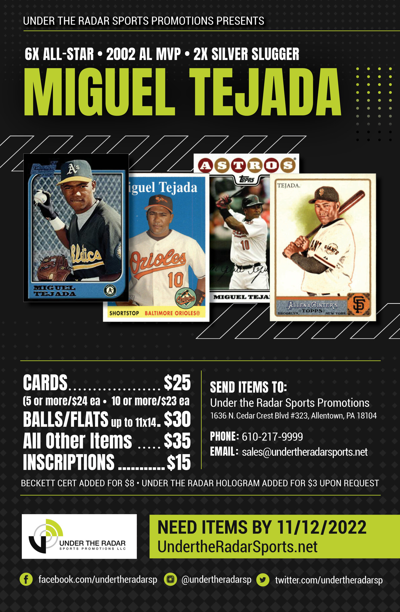 Under the Radar Sports Promotions