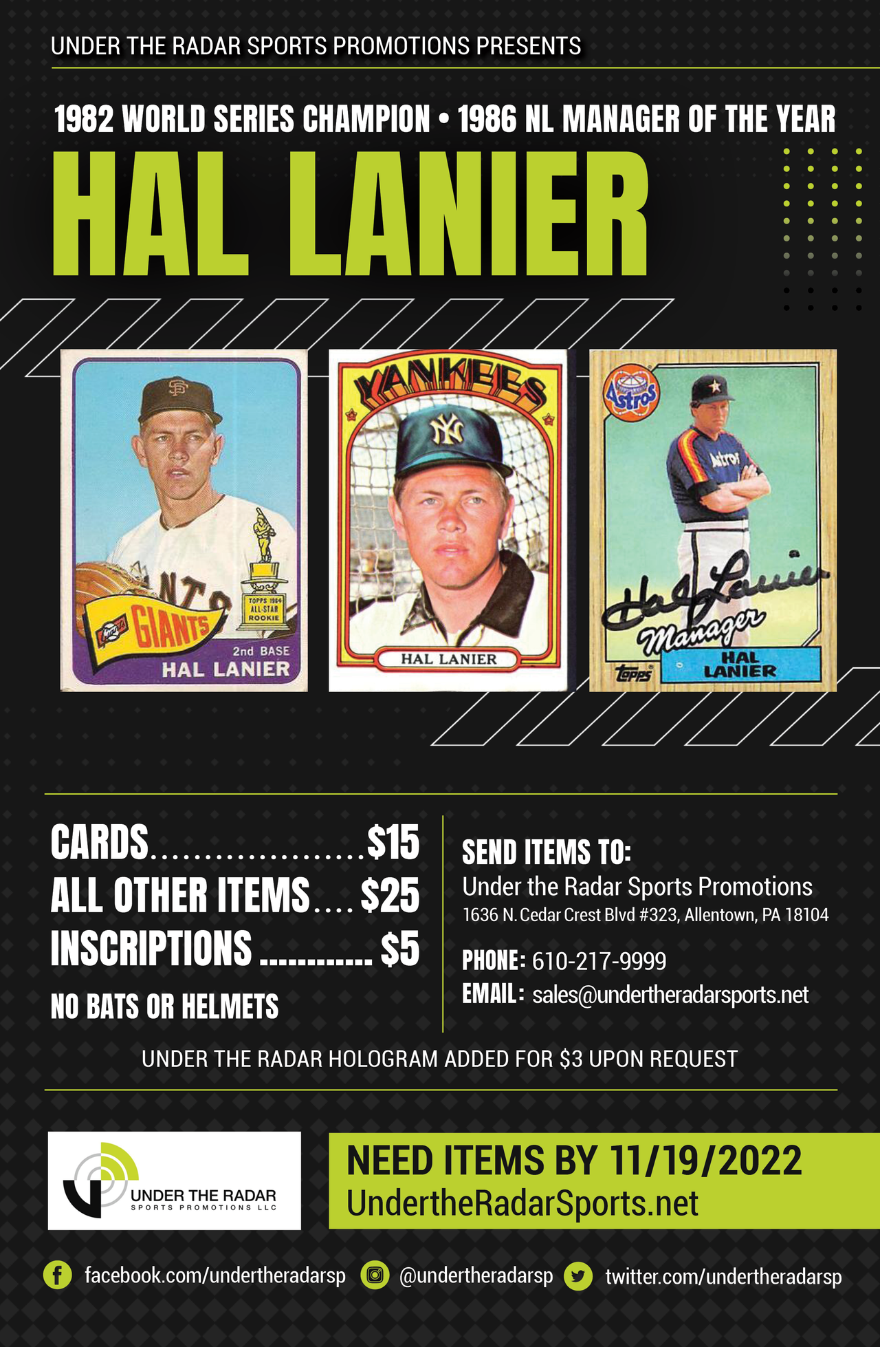 Under the Radar Sports Promotions