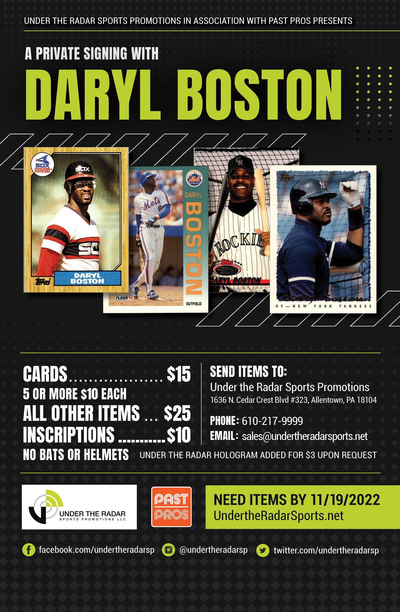 Under the Radar Sports Promotions