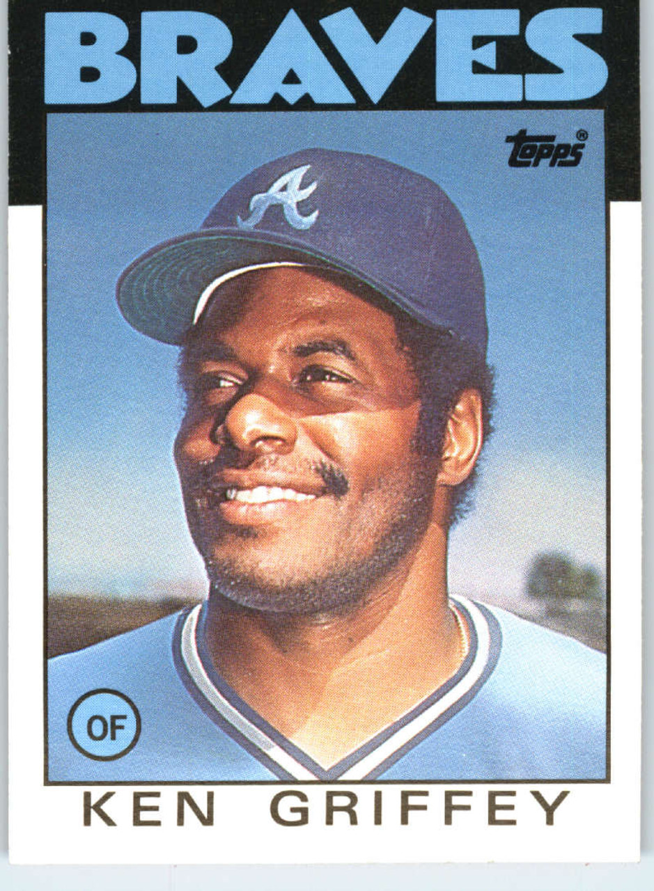 1988 Topps Ken Griffey Atlanta Braves #443