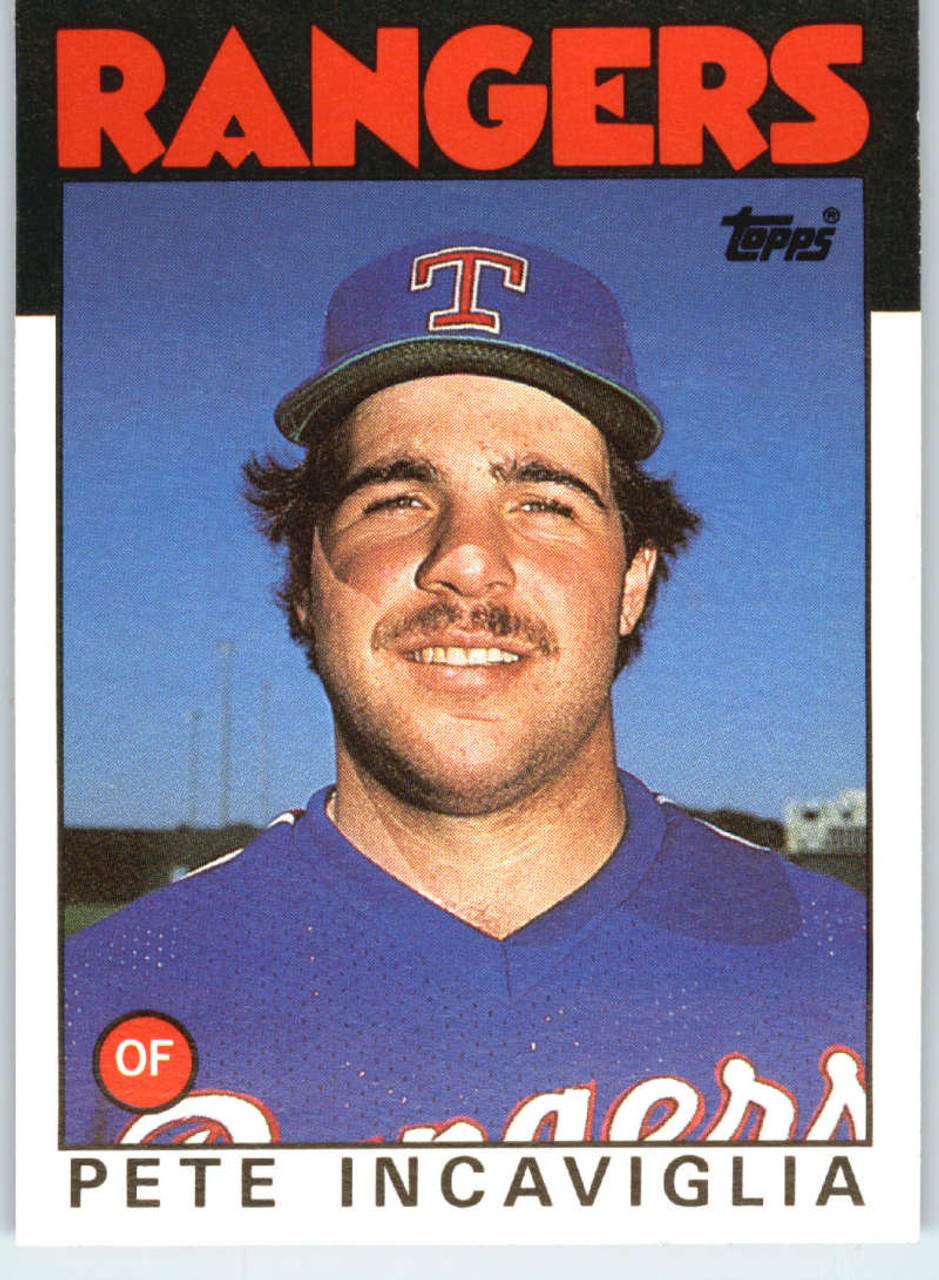 1986 Topps Traded #48T Pete Incaviglia NM-MT RC Rookie Texas Rangers -  Under the Radar Sports