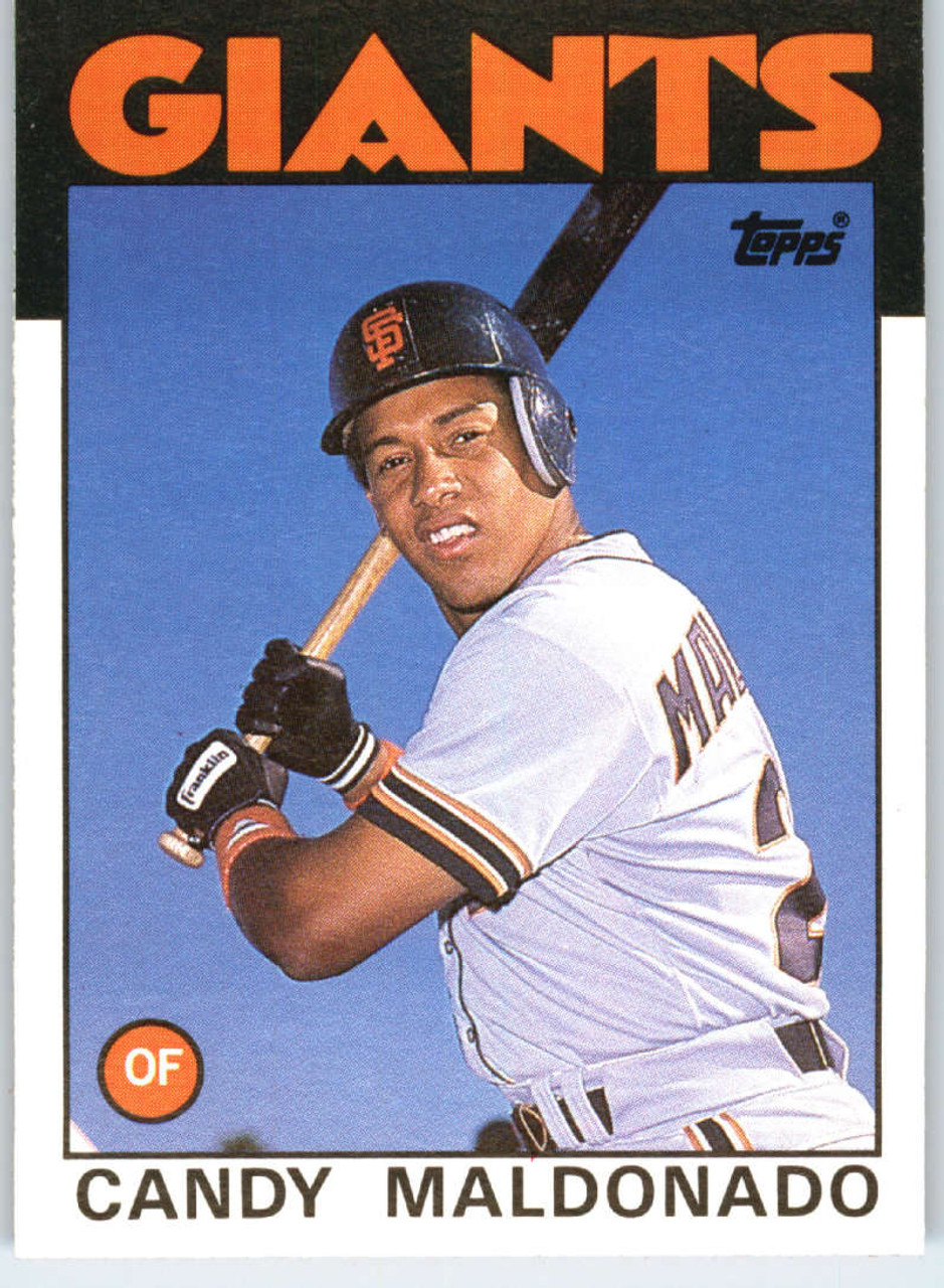 Candy Maldonado - San Francisco Giants (MLB Baseball Card) 1987 Leaf # –  PictureYourDreams