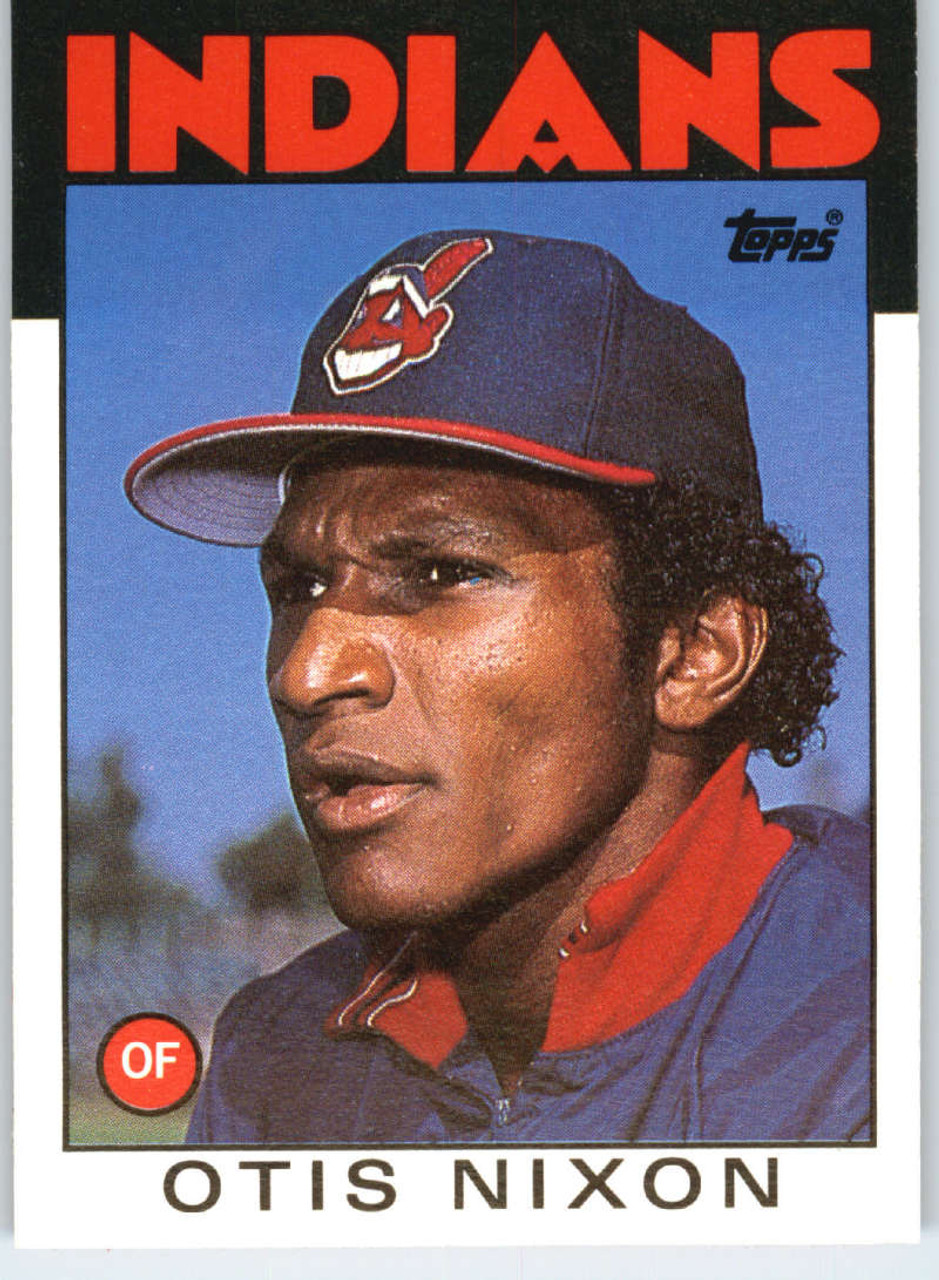 1986 Topps Traded Otis Nixon Cleveland Indians #80T