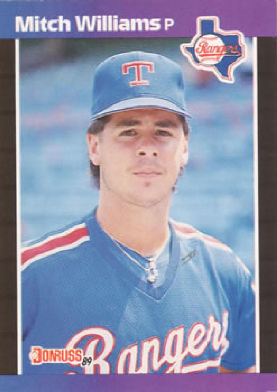 1989 Donruss #225 Mitch Williams NM-MT Texas Rangers - Under the