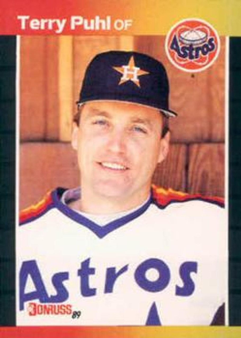 1988 Donruss #533 Terry Puhl NM-MT Houston Astros - Under the