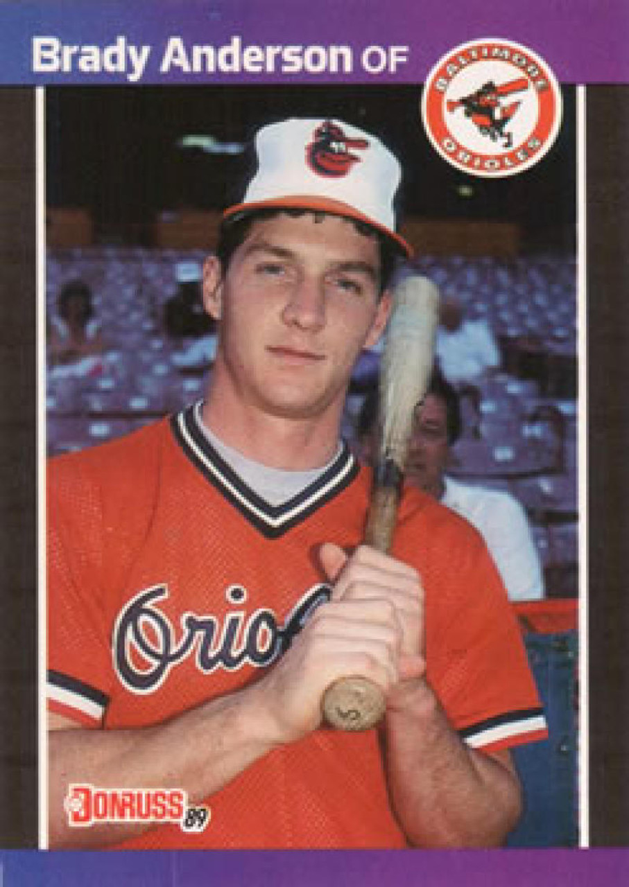 1989 Topps Orioles Brady Anderson #757 Baseball Card