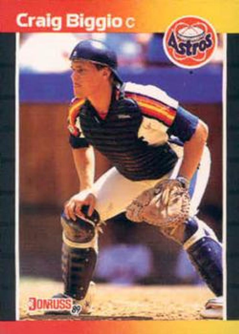 CRAIG BIGGIO RC 1989 Topps 49 Baseball Card Houston Astros 