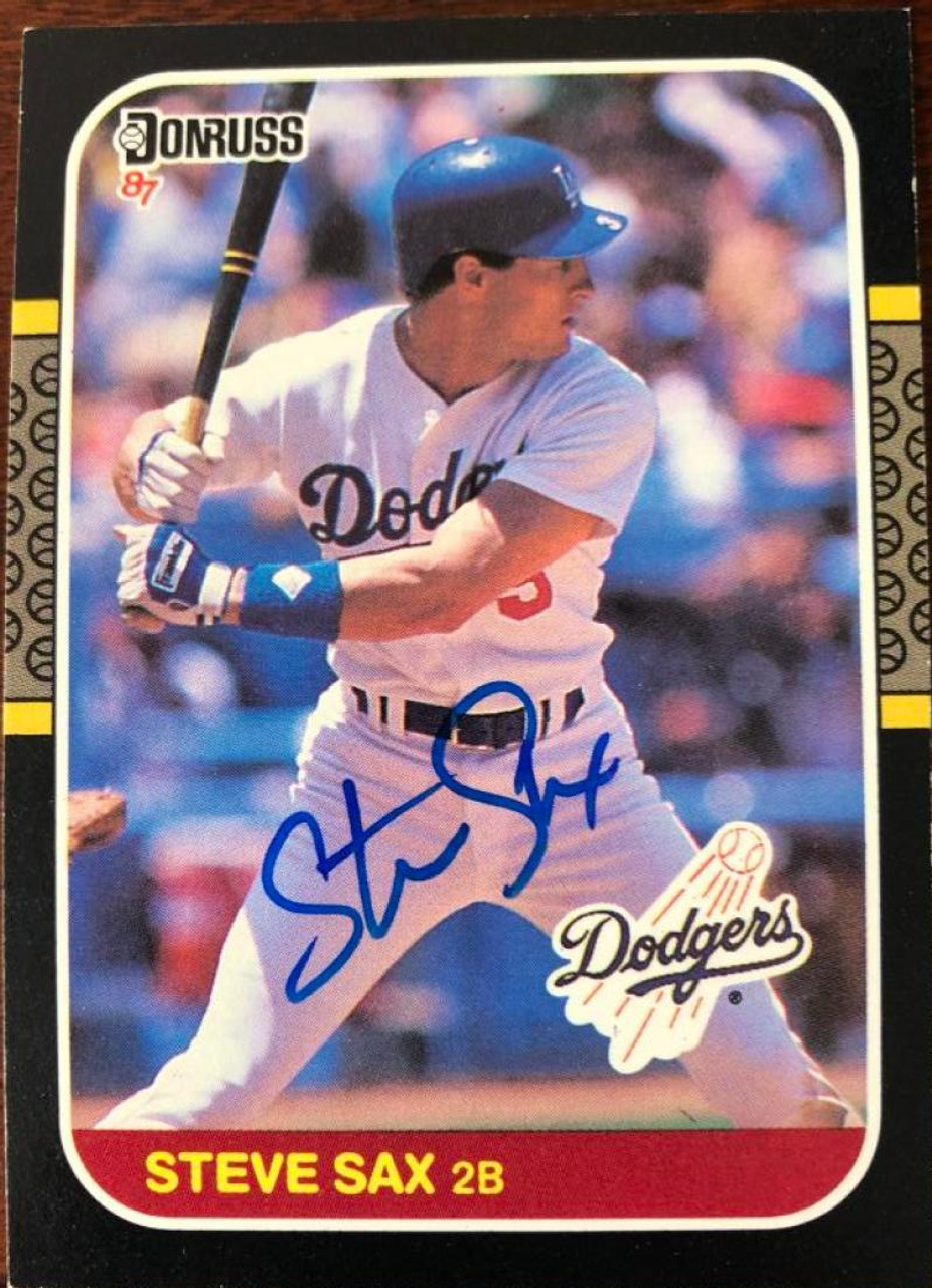 Steve Sax Autograph Signing