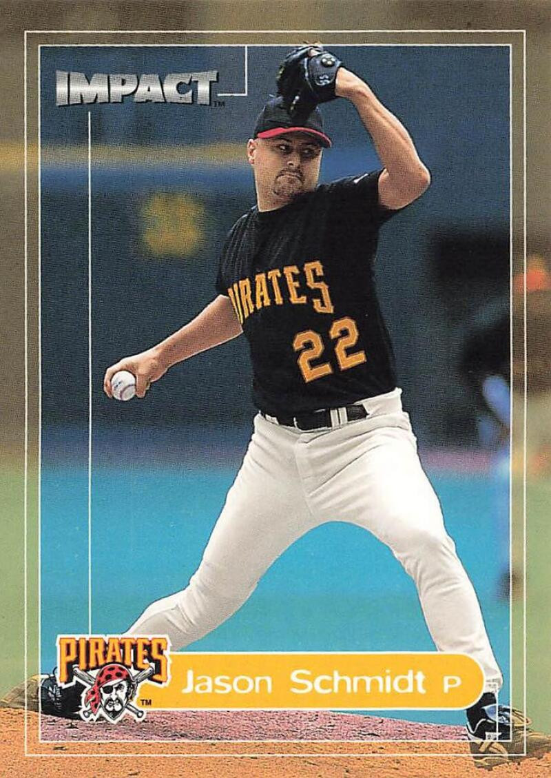 464  大リーグカード　ジェイソン.シュミット 2000 Fleer Impact #194 Jason Schmidt NM-MT Pittsburgh Pirates