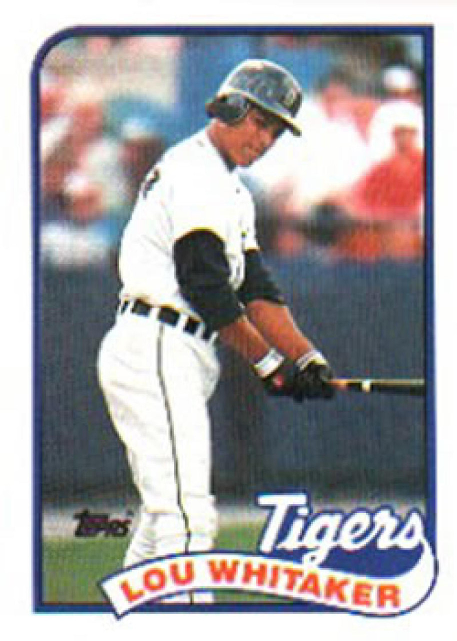  1987 Topps Baseball #661 Lou Whitaker Detroit Tigers