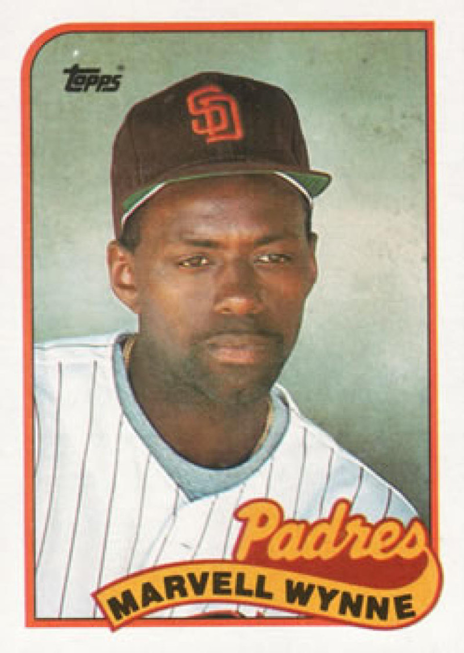 1989 Topps #353 Marvell Wynne NM-MT San Diego Padres - Under the