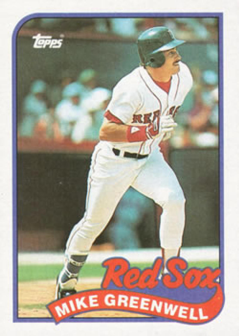 1989 Topps #630 Mike Greenwell NM-MT Boston Red Sox - Under the Radar Sports