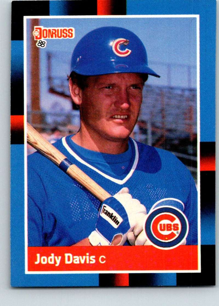 Jody Davis - Chicago Cubs (MLB Baseball Card) 1988 Fleer # 414