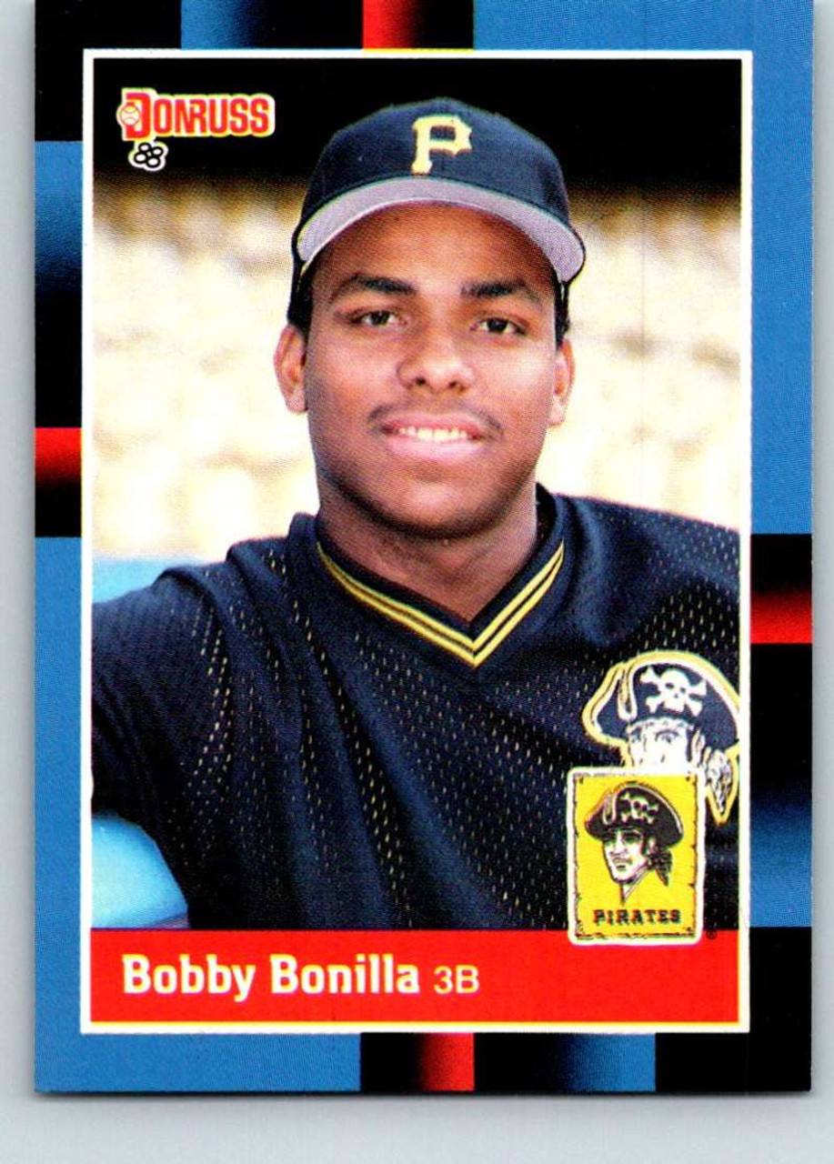 Bobby Bonilla autographed baseball card (New York Mets Los