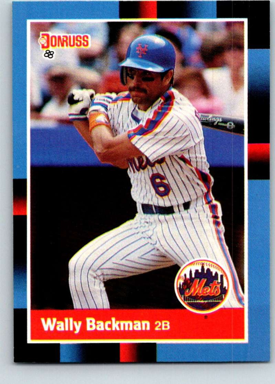  1987 Topps Baseball #48 Wally Backman New York Mets