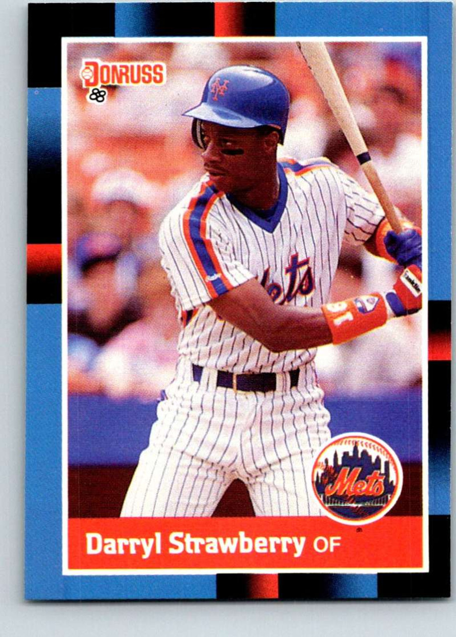 I received my 1988 New York Mets Darryl Strawberry Batting