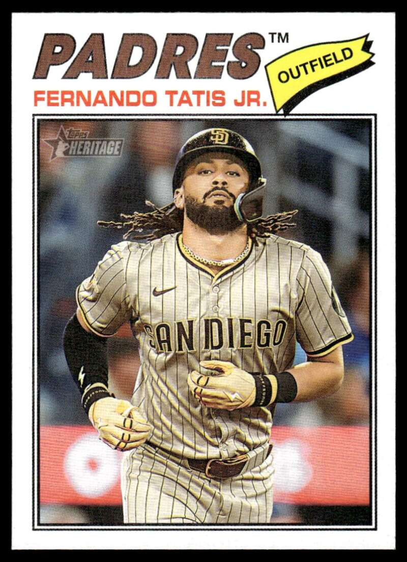 2026 Topps Heritage #322 Fernando Tatis Jr. NM-MT San Diego Padres