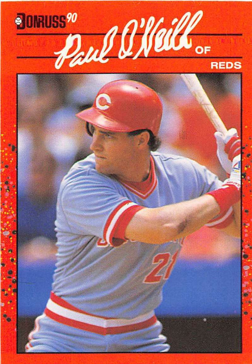 Autographed Cincinnati Reds Paul O'Neill Fanatics Authentic 1990