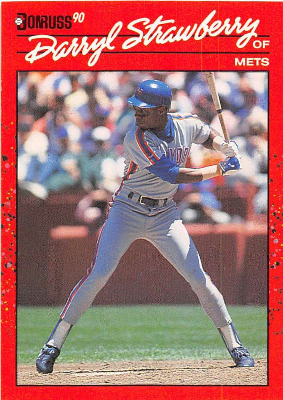 Vintage 1988 Darryl Strawberry Star New York Mets Cartoon 