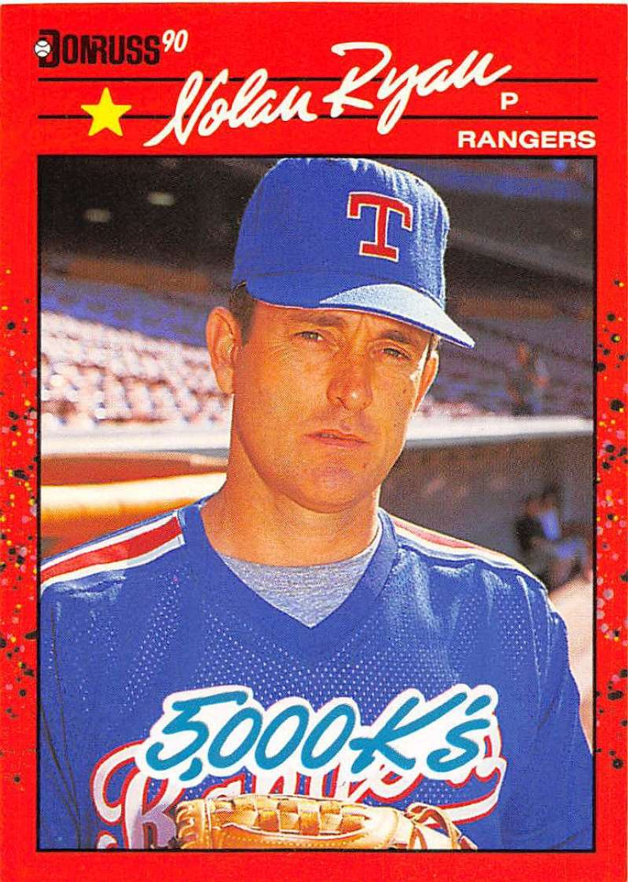 90s Texas Rangers Nolan Ryan Three Decades Stats MLB Baseball