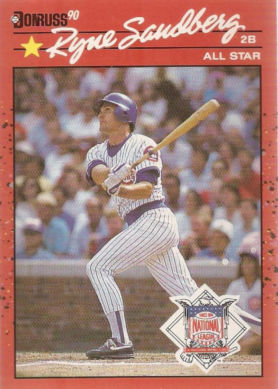 1990 Donruss #692b Ryne Sandberg COR AS NM-MT Chicago Cubs - Under the  Radar Sports