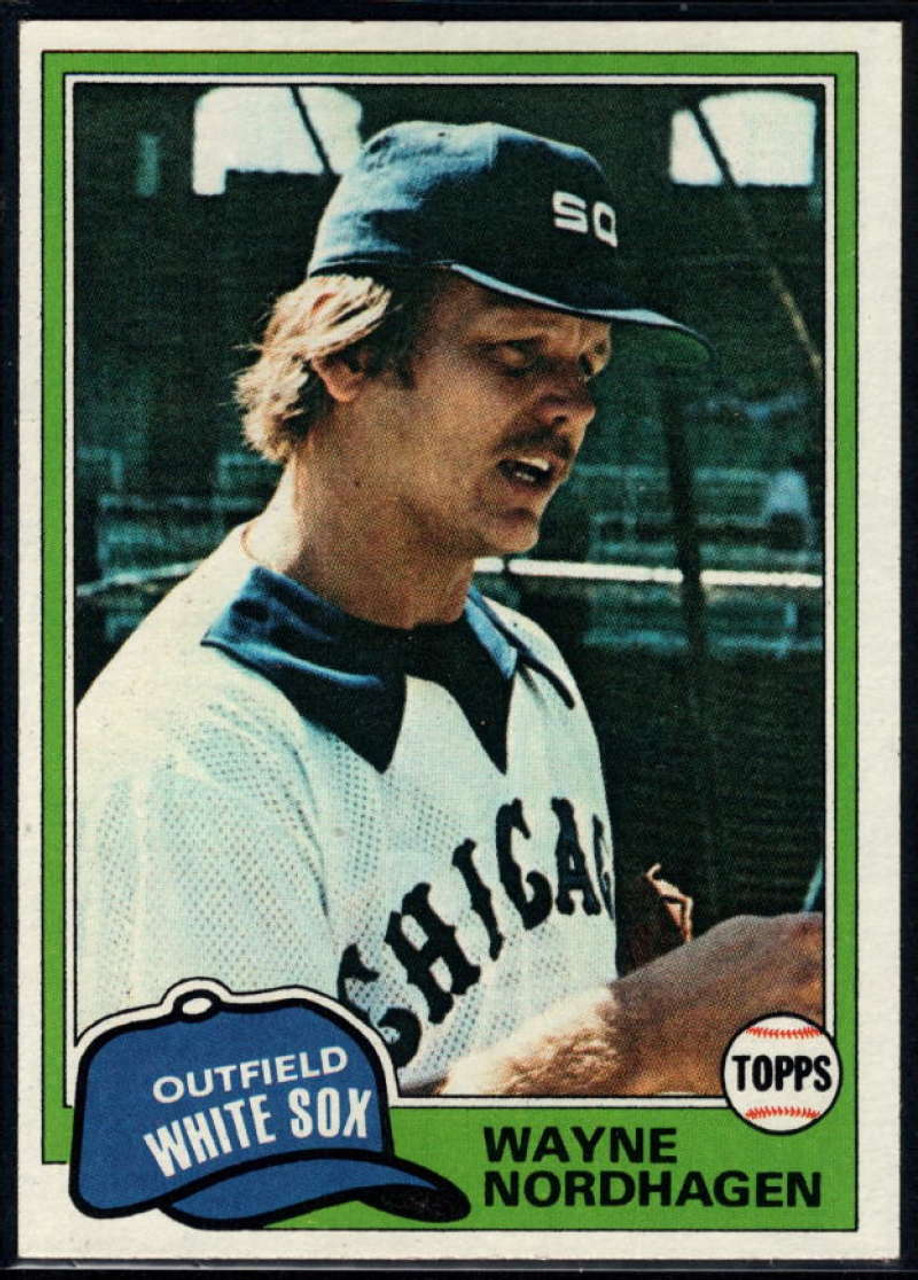 1981 Topps #186 Wayne Nordhagen VG Chicago White Sox - Under the Radar  Sports