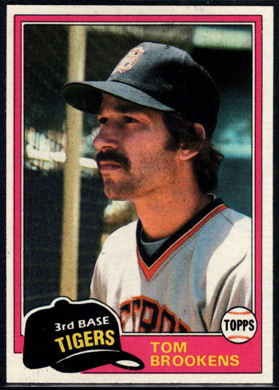 1985 Topps #512 Tom Brookens VG Detroit Tigers - Under the Radar