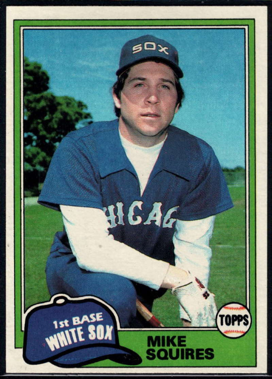 1981 Topps #292 Mike Squires VG Chicago White Sox - Under the Radar Sports