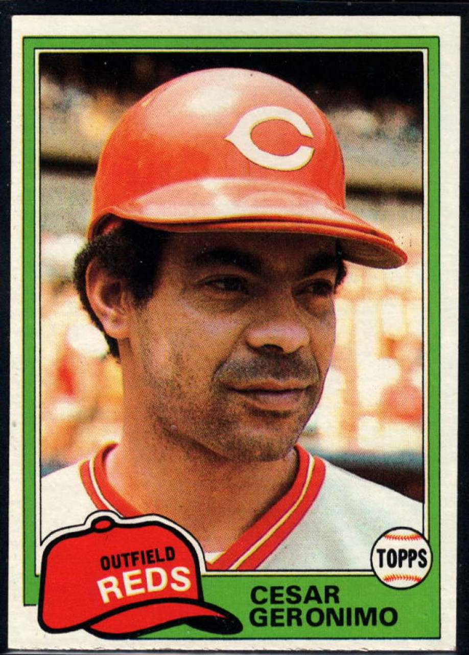 Cesar Geronimo - 1980 Topps #475 - Cincinnati Reds Baseball Card