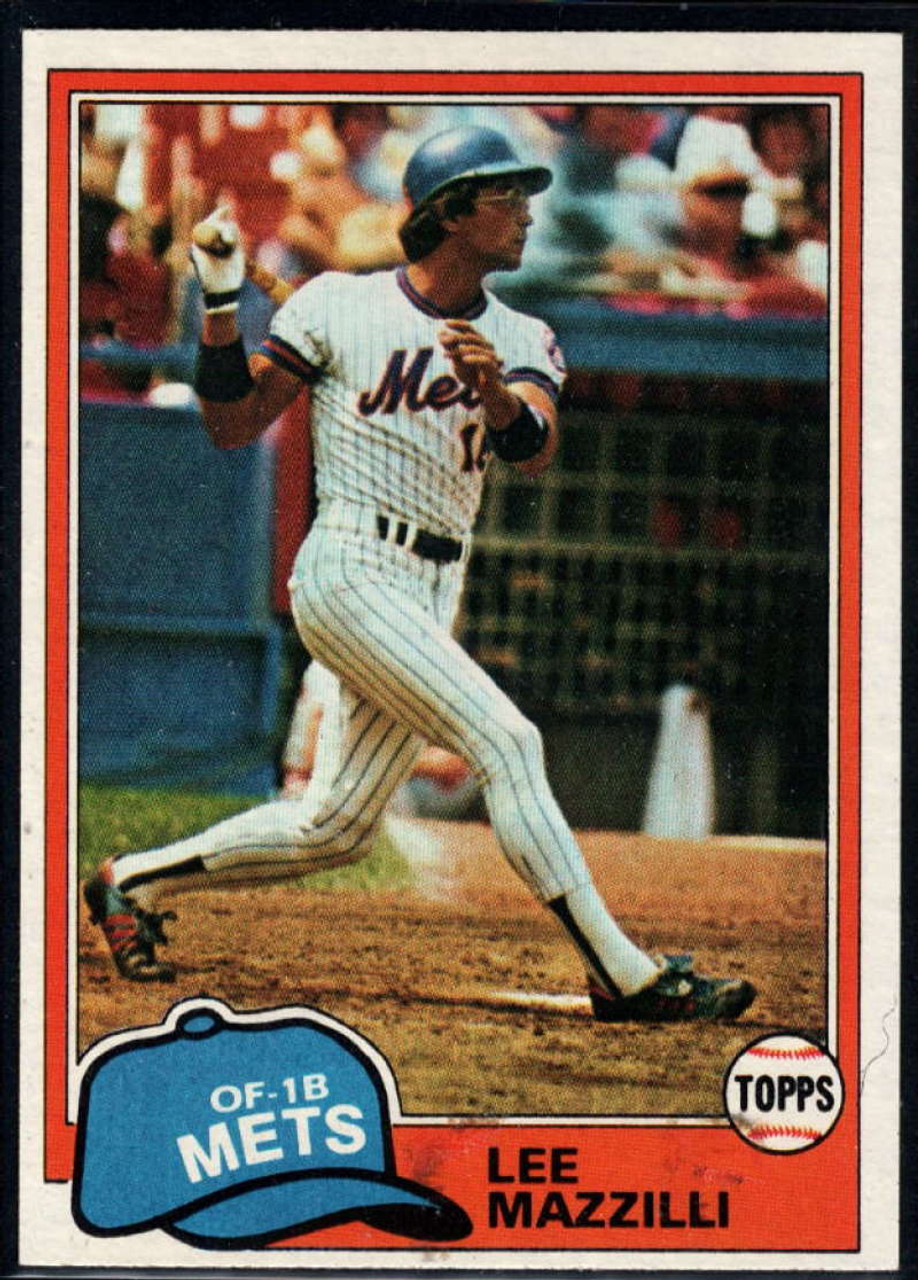 Lee Mazzilli signed baseball card (New York Mets) 1982 Topps #465