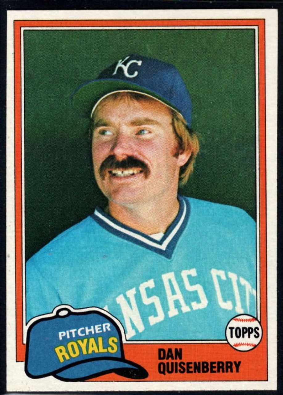 1985 Topps #711 Dan Quisenberry AS VG Kansas City Royals - Under the Radar  Sports