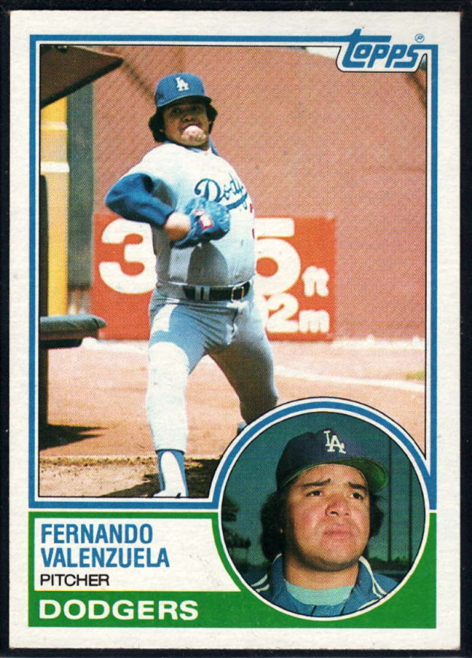 1983 Topps #40 Fernando Valenzuela VG Los Angeles Dodgers - Under the Radar  Sports