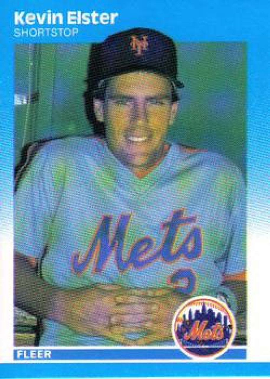  1987 Fleer #17 Kevin Mitchell New York Mets MLB