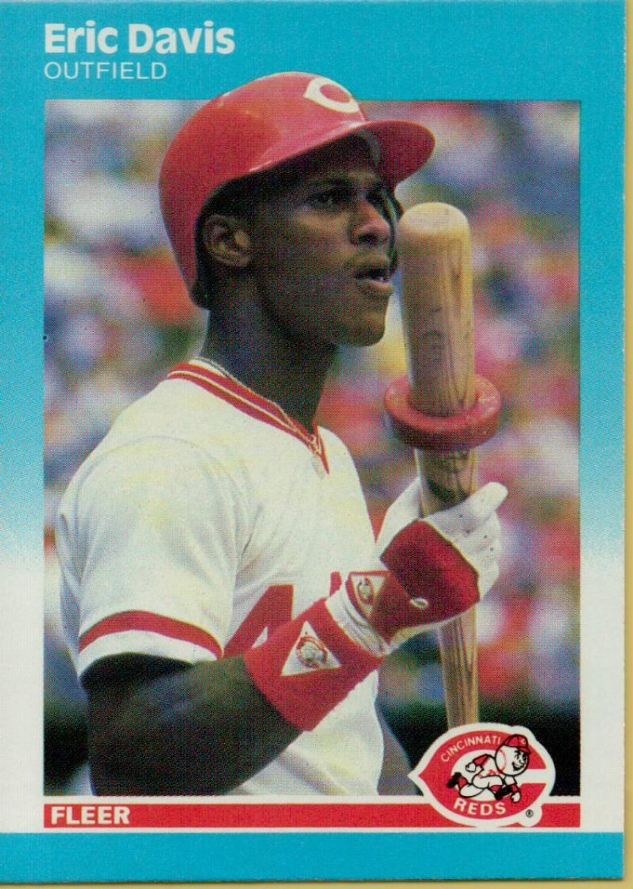 1987 Donruss #265 Eric Davis VG Cincinnati Reds - Under the Radar Sports