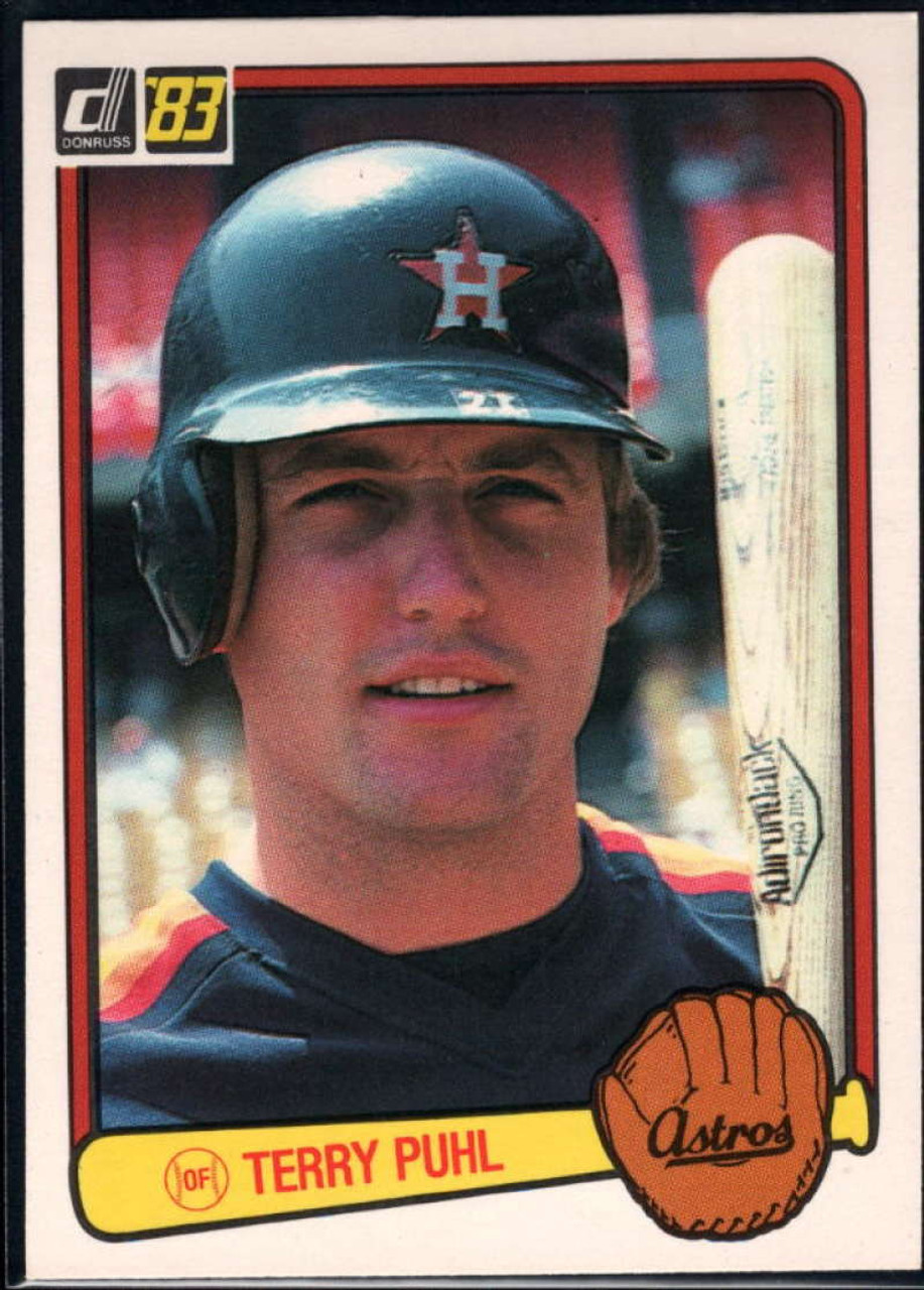 1983 Donruss #167 Terry Puhl VG Houston Astros - Under the Radar