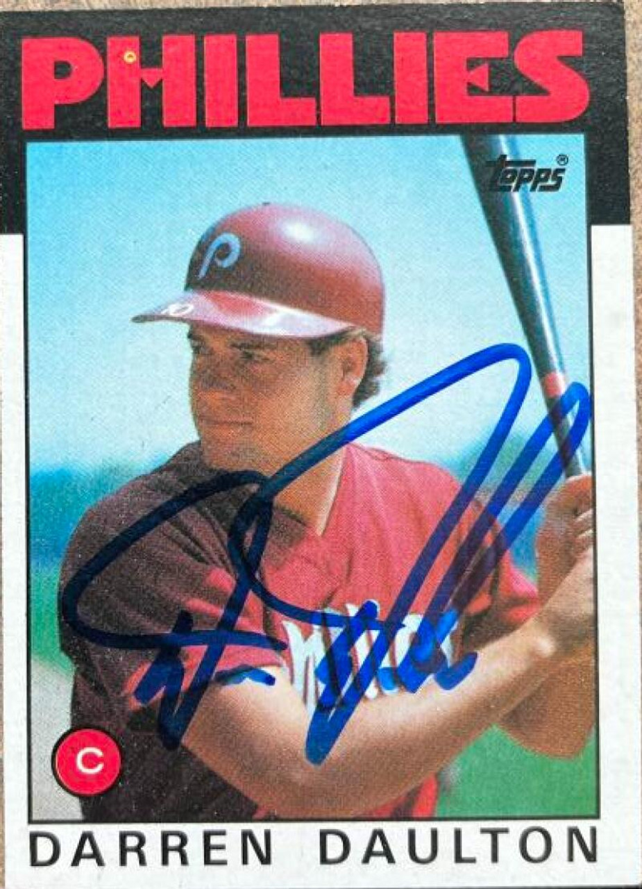 Darren Daulton autographed Baseball Card (Philadelphia Phillies