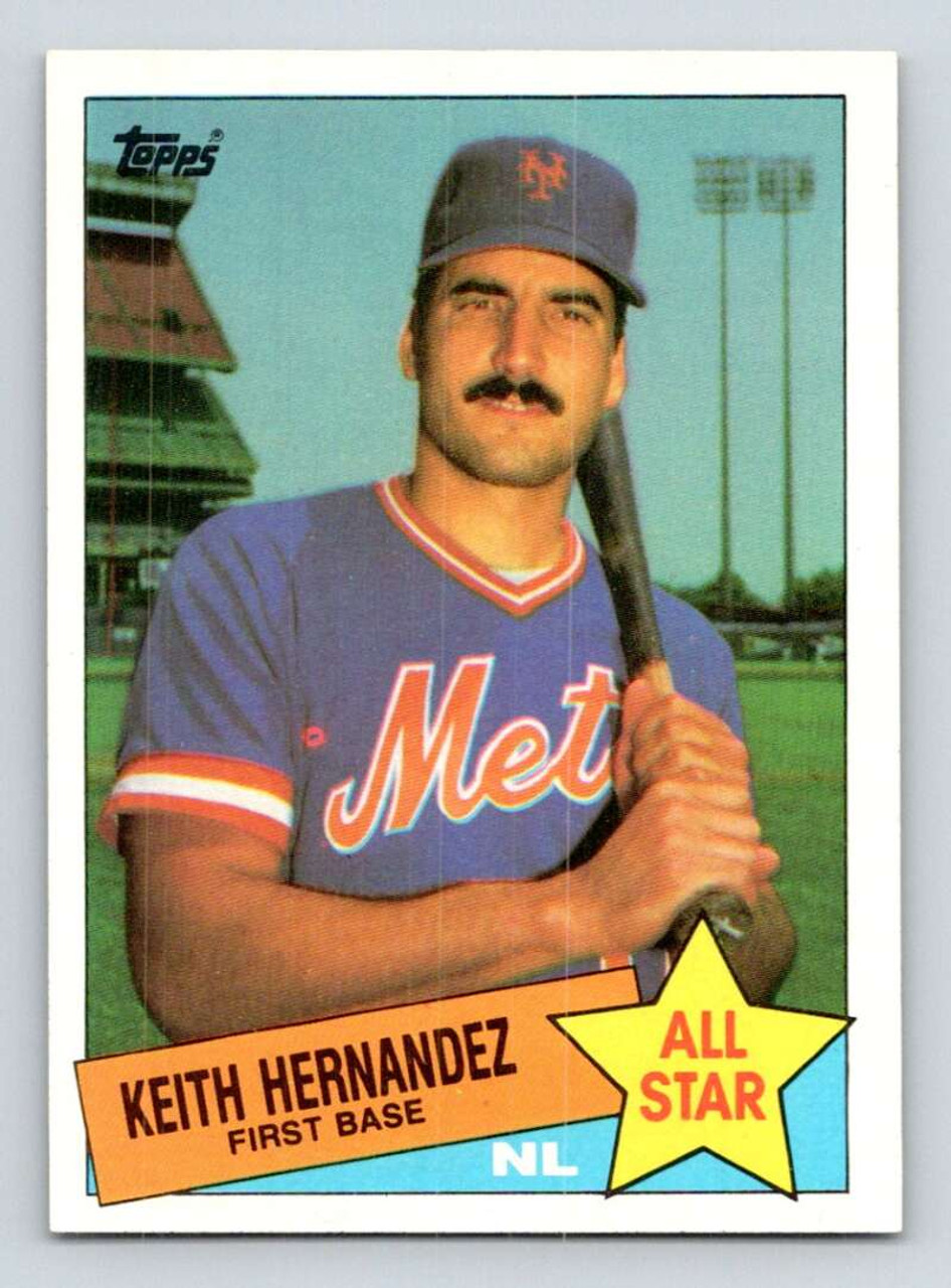 1985 Topps #712 Keith Hernandez AS VG New York Mets - Under the Radar Sports