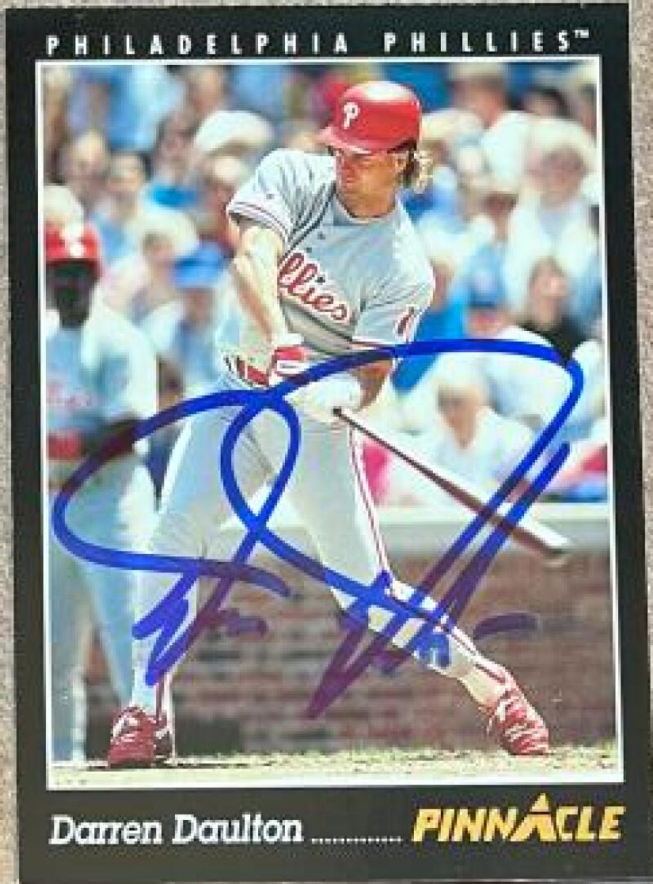 Darren Daulton autographed Baseball Card (Philadelphia Phillies